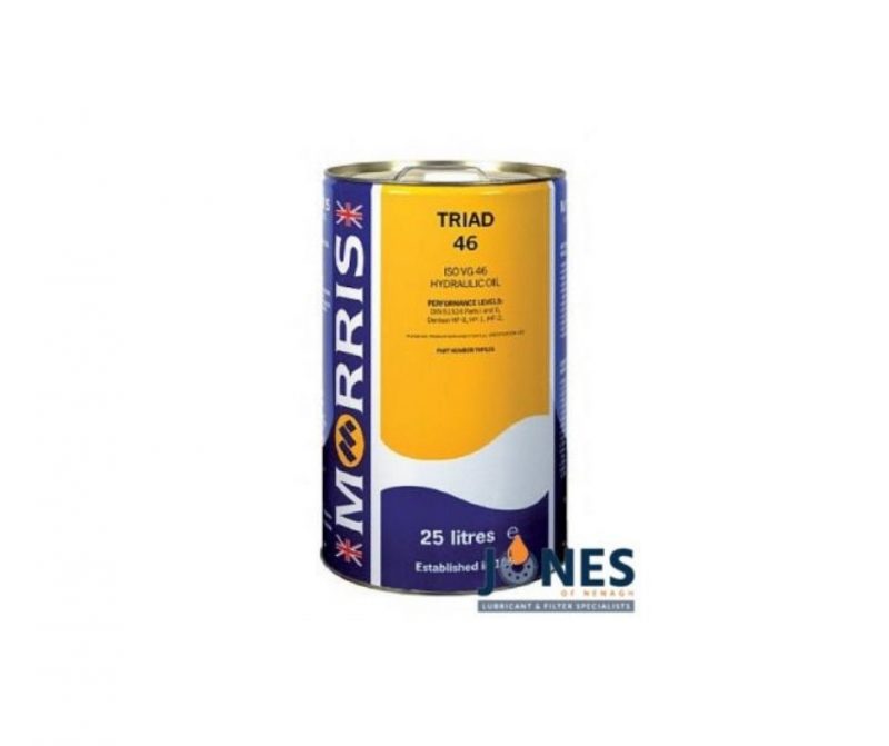 Morris Lubricants Triad 46 Hydraulic Oil Jones of Nenagh