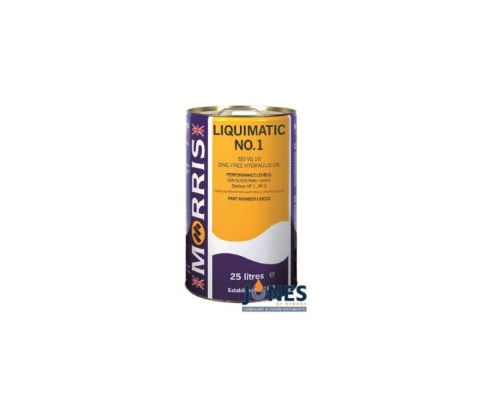 Morris Lubricants Liquimatic 1 (ISO VG 10) Hydraulic Oil