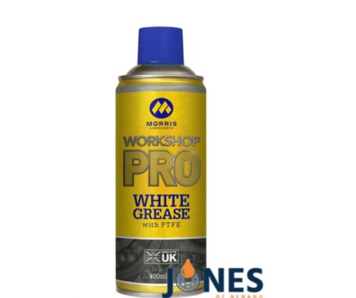 Morris Workshop Pro White Spray Grease 400ml