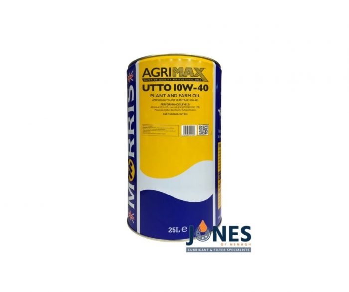 Morris Lubricants Agrimax UTTO 10W-40 Universal Plant And Farm Oil